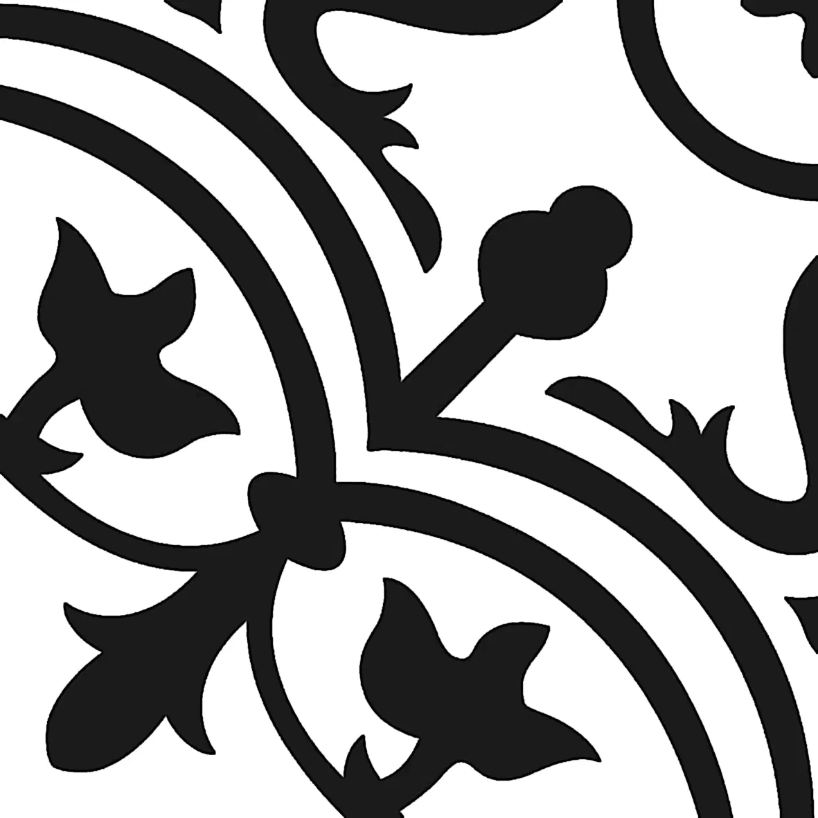 EGE SERAMİK 20x20 BAYONA SİYAH K:10 - 200X200BYN93