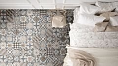 EGE SERAMİK 20X20 MARRAKESH MAVİ MIX K:10 - 200X200MRH04