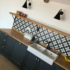 EGE SERAMİK 20X20 KENZZI KASBAH SİYAH K:14 - 200X200KNZ039