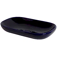 SMANNİ ALYA LACİVERT 65x41 cm TEZGAH ÜSTÜ LAVABO