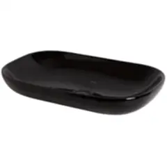 SMANNİ ALYA SİYAH 65x41 cm TEZGAH ÜSTÜ LAVABO