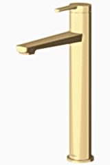 Teska Liva Leo L E5414 Altın Lavabo Bataryası Uzun  E 5427