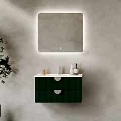 Fym Gloria 80 cm Banyo Dolabı Orman Yeşili