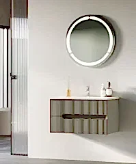 Fym Bodrum 80 cm Banyo Dolabı Kül Gri